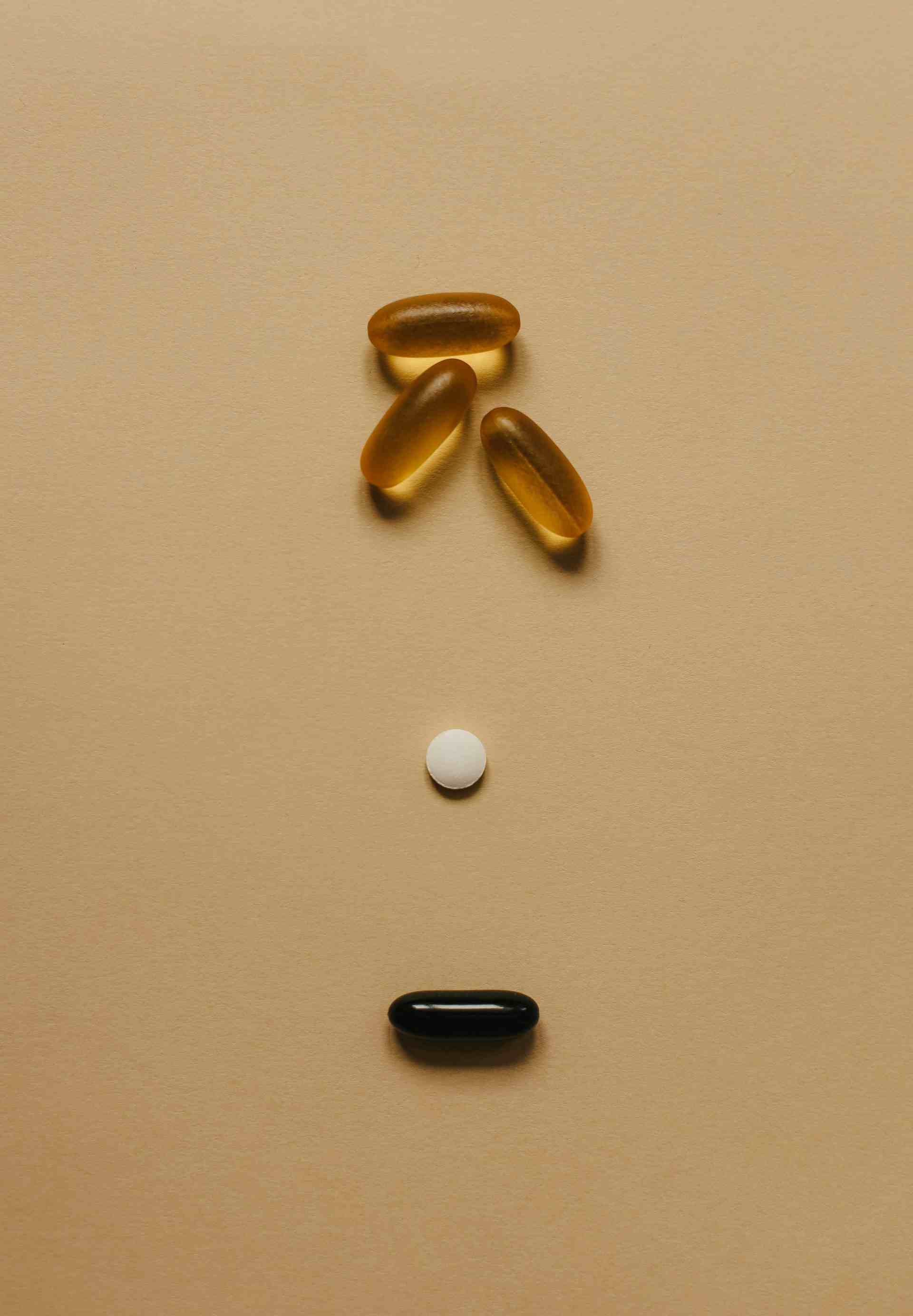 medicines on a surface
